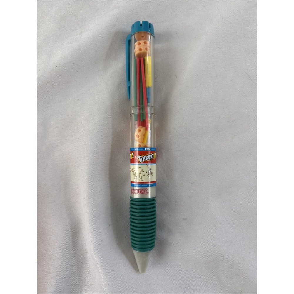 Vintage TINKERTOY Game Pen Stylus 2001‎ Hasbro Does Not Write